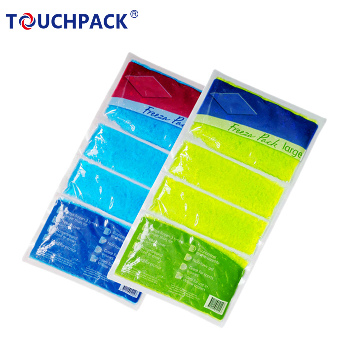 Frozen Cold Packs for Meat Delivery Gel Pack Food Shipping Reusable Ice Pack