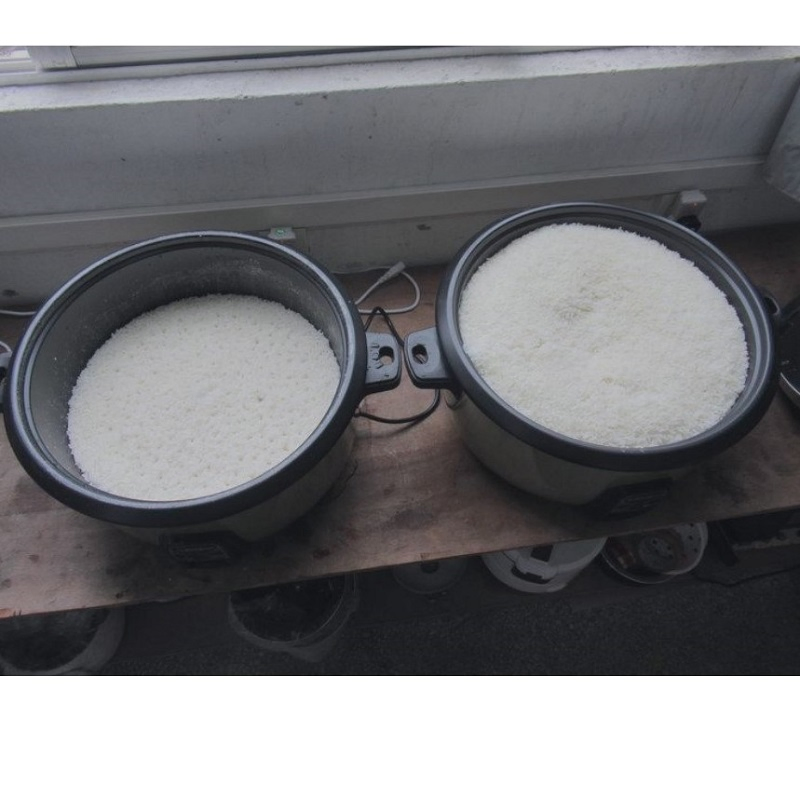 Medium Size Commercial Rice Cooker with CB Approval Certificate From TUV for Hotel Catering Business