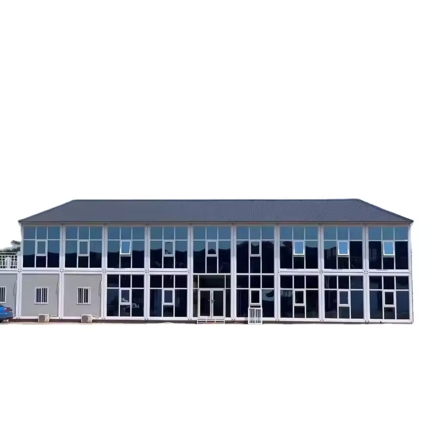 Insulated Shed Prefabricated Metal Steel Structure Industrial Prefabricated 3D Design Building
