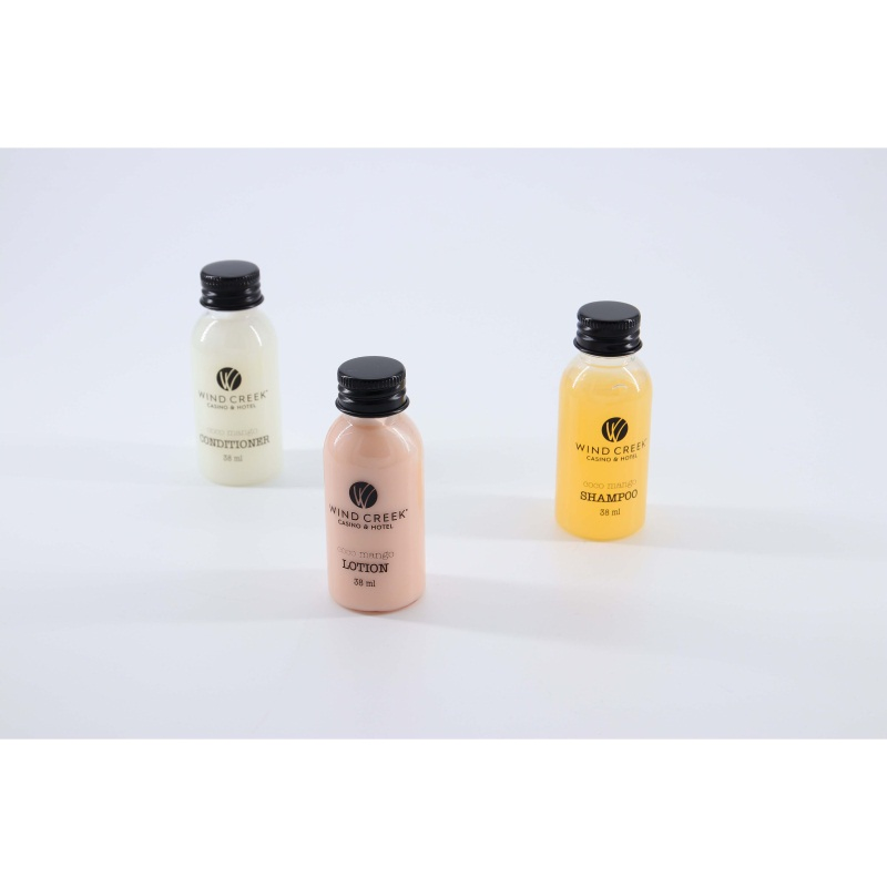 Hot Sale Hotel Supplies Mini Shampoos Conditioner Shower Gel in Bottle Packaging