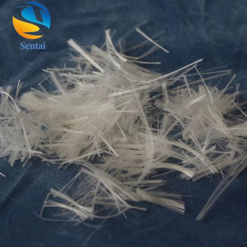 Polypropylene Anti Cracking Fiber Industrial Factory Warehouse Parking Lot Road Construction Road Surface Anti Cracking Polypropylene Fiber
