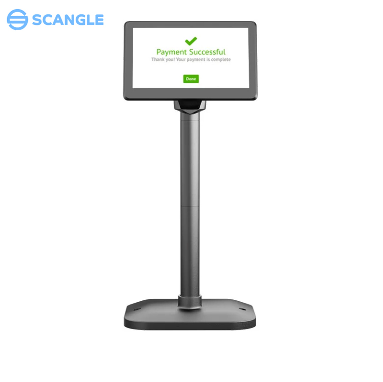 Scangle Check out Customer Display 7 Inch IPS Second Monitor for POS System