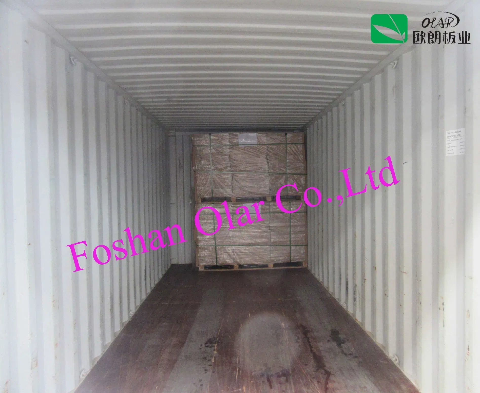 Fiber Cement Board--Ceiling Tile with PVC Film for Building Material