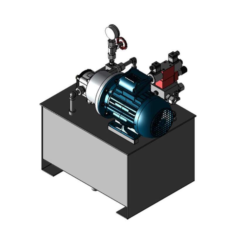 Professional Service Hydraulic Power Units AC220V/380V Hydraulic Pump Station Vertical Horizontal High-Pressure