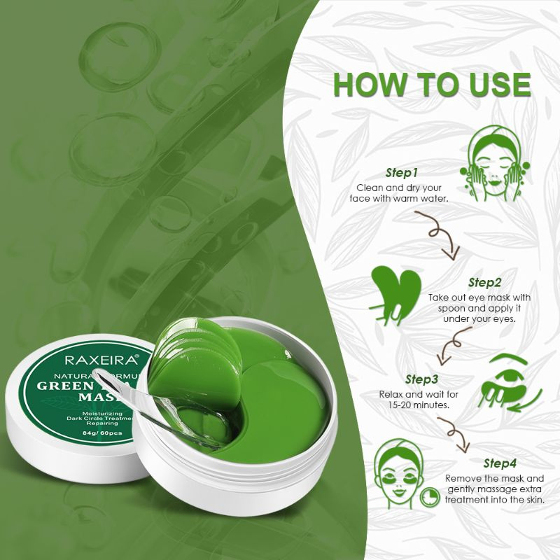 Premium Seaweed Eye Mask for Dark Circle Reduction and Hydration