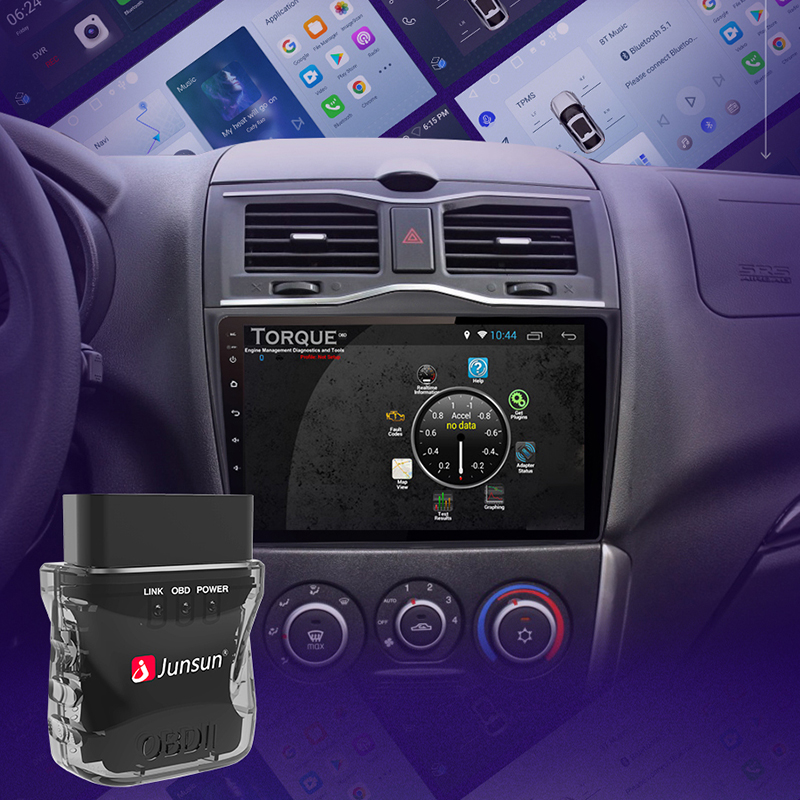 Адаптер OBD2 Bluetooth 4.0 для диагностики автомобиля