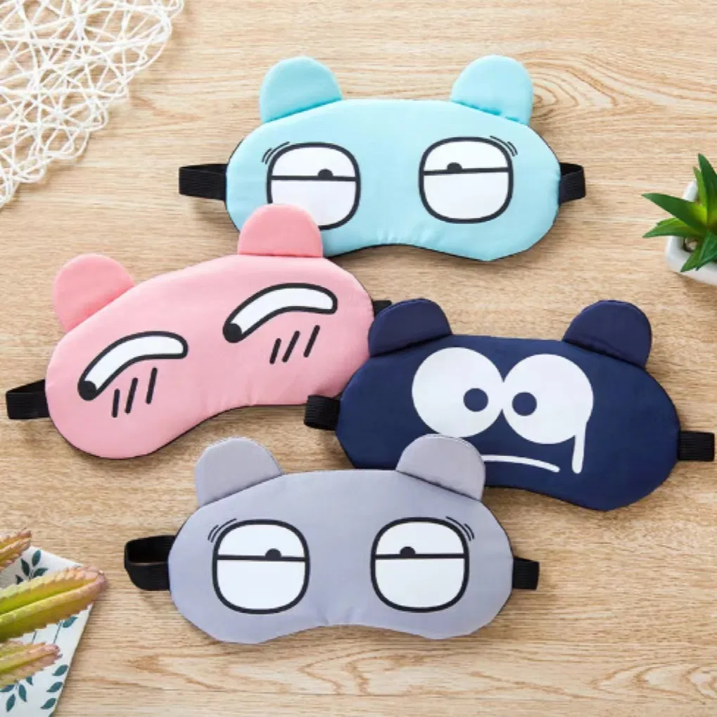 Eye Mask Sleep Blackout Breathable Student Cartoon Funny Eye Mask