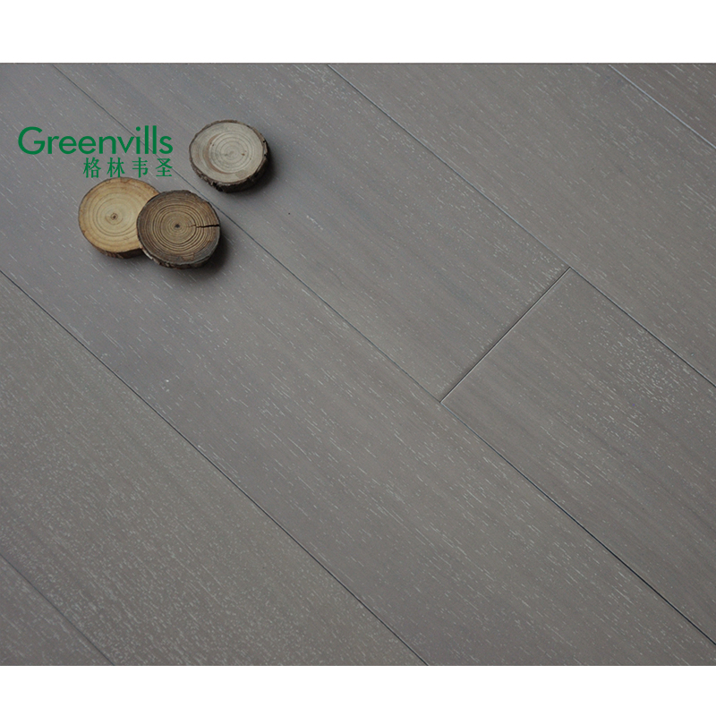 Factory Direct Price Grey Color Taun Timber Flooring Hardwood Flooring Solid Taun Wood Flooring for Sale