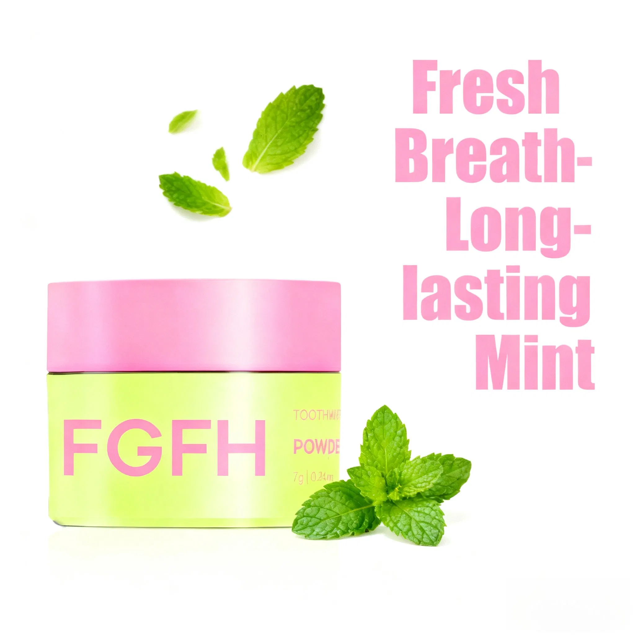 Dental Care Whitening Teeth Products Classic Mint Organic Teeth Whitening Powder