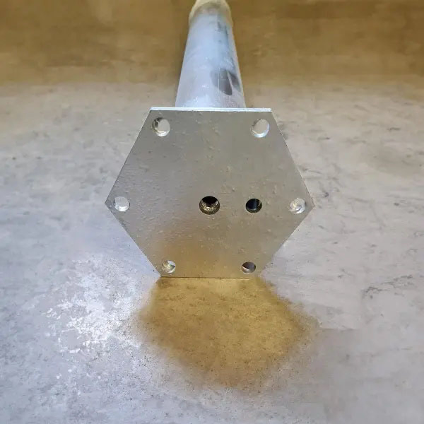 Винтовой анкер S235 2500 мм для солнечных электростанций