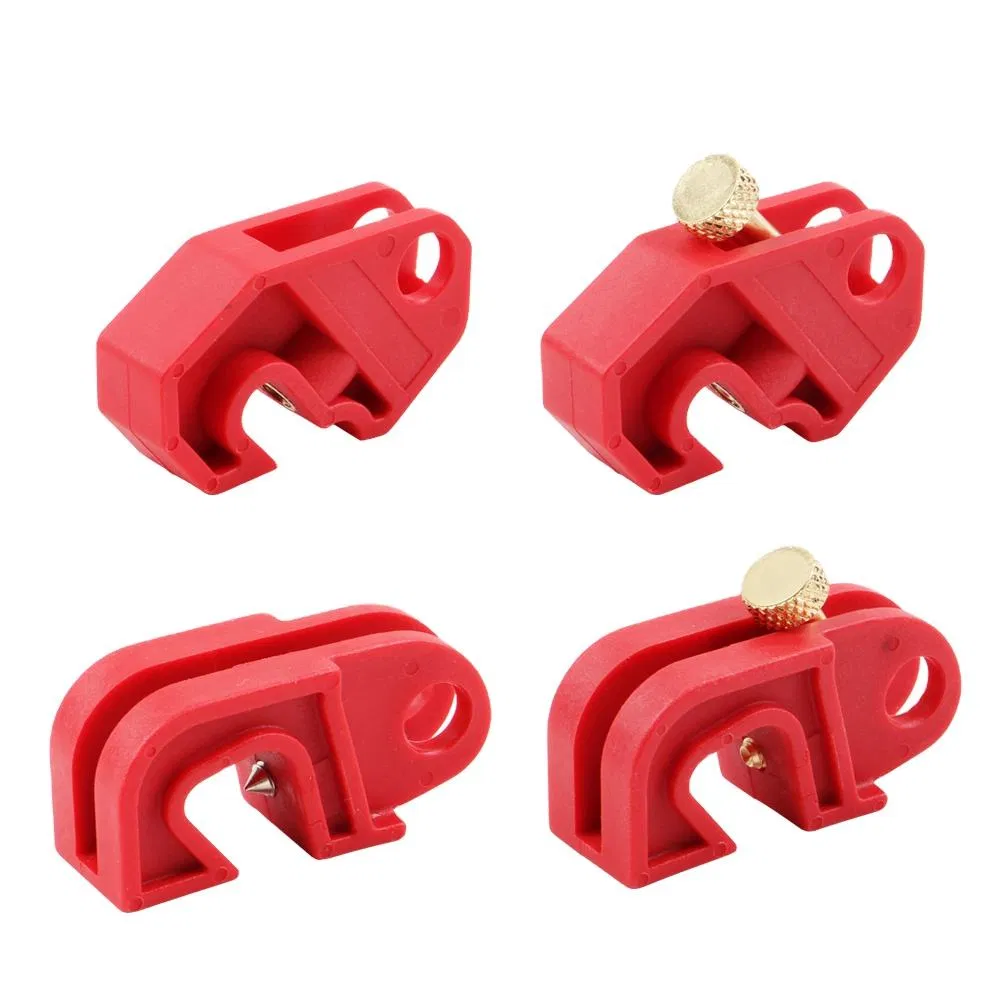 Universal Non-Conductive Circuit Breaker Lockout Tool with Screw