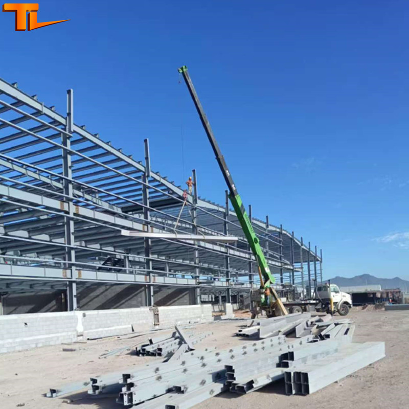 Quick Assembly Steel Office Shed for Multi-Story Use