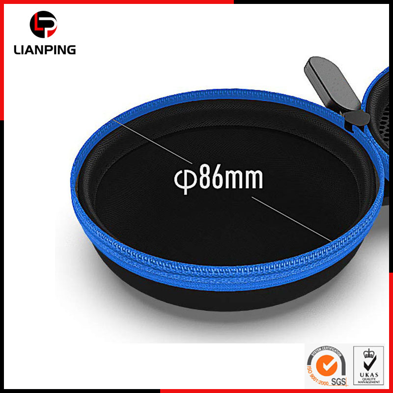 Портативный ударопрочный чехол для наушников EVA