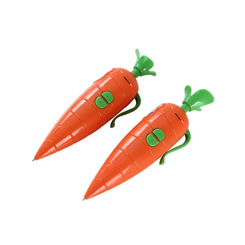 Learn to Write Ballpoint Pen Creative Preschool Story Machine Cartoon Carrot Voice Recorder