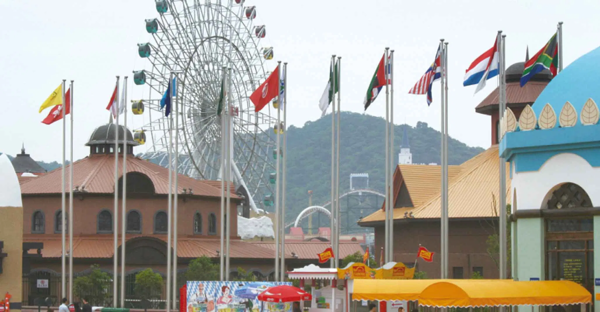 Tapered Stainless Steel Conic Flag Mast Trademark Nantian