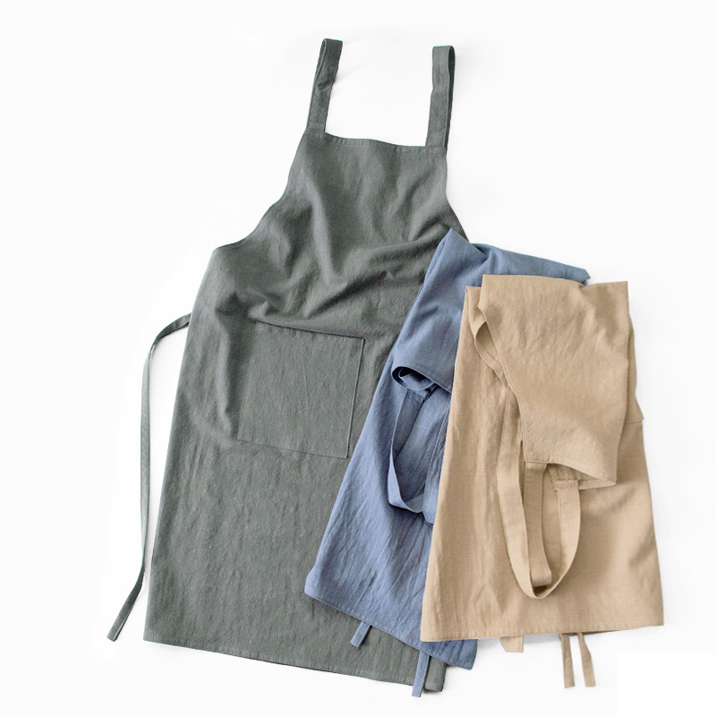 Customized Cotton Fabric Apron with Logo Custom