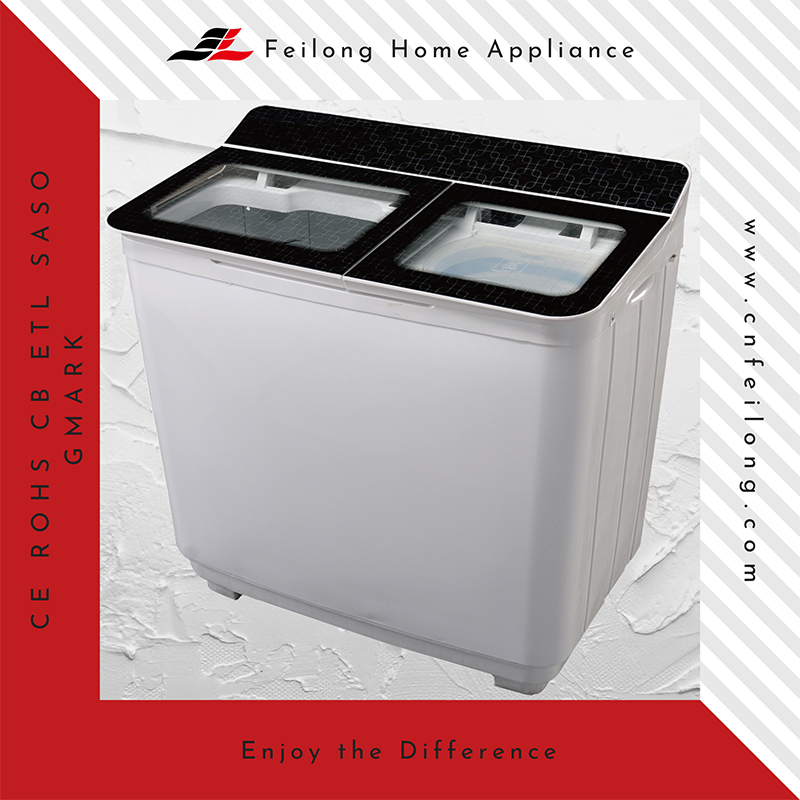 15kg China Best Xpb150-2009sx1 Big Capacity Semi-Auto Twin Tub Washing Machine