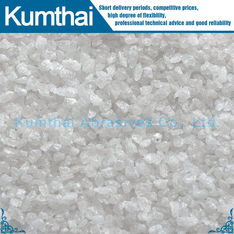 Quality White Aluminum Oxide Corundum for Sandblasting Refractory Abrasives