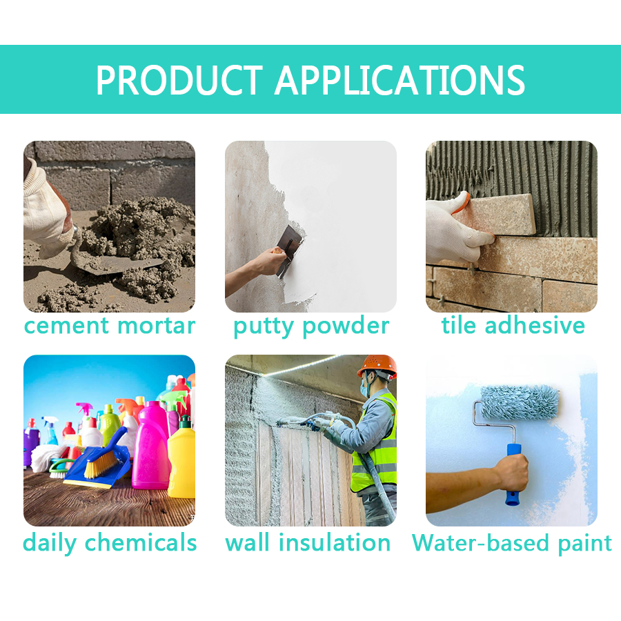 Construction Grade Methyl Hydroxyethyl Methylcellulose Hemc for Tile Adhesive