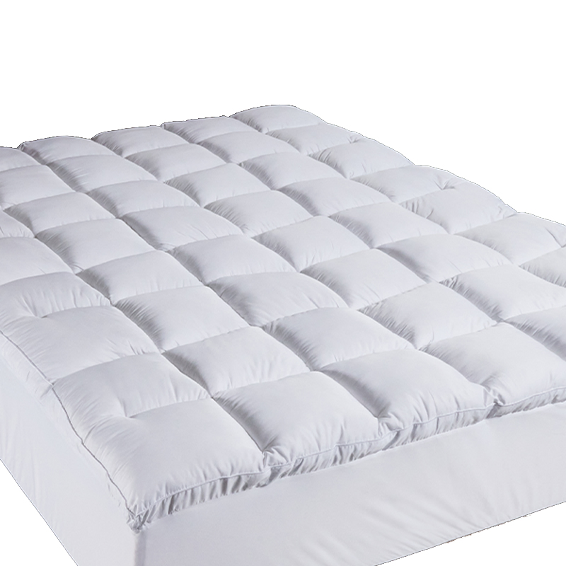 Bamboo Viscose Mattress Protector Fitted Mattress Topper for Bed Quilted Pillow Top
