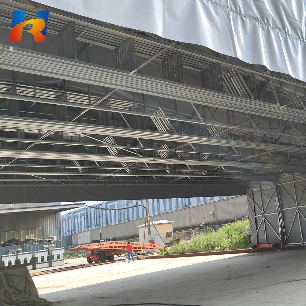 Prefabricated Portable Steel Carport with Easy Assembly and Corrosion-Resistant Galvanized Frame