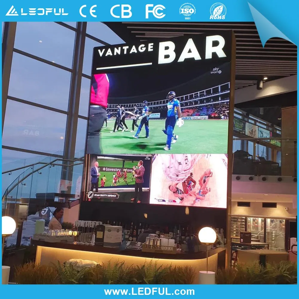 HD Indoor Advertising LED Display P3 P3.91 P4 P5 LED Video Wall Panel