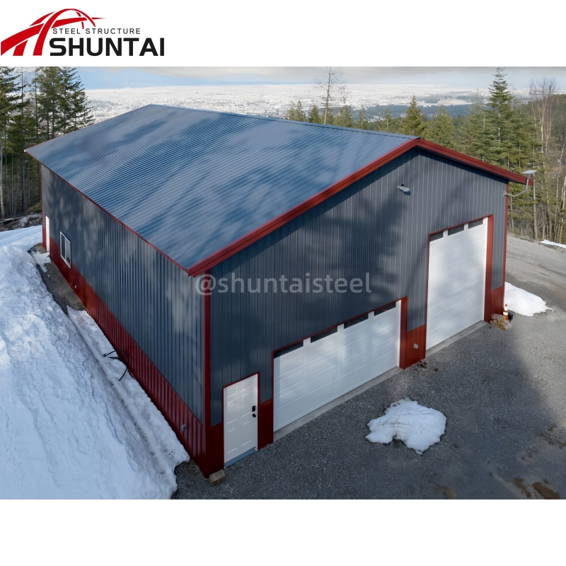Metal Roof Large Span Modular Building Steel Truss Use Strong Carbon Steel Steel Structure Warehouse