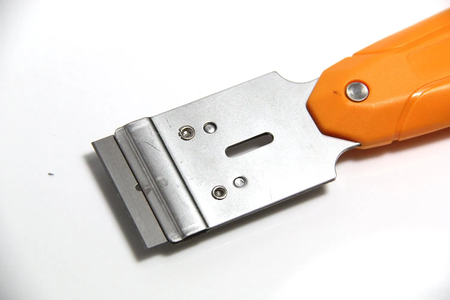 Hautine Plastic Razor Cleaning Scraper with 40X19mm Metal Blades 45X165mm