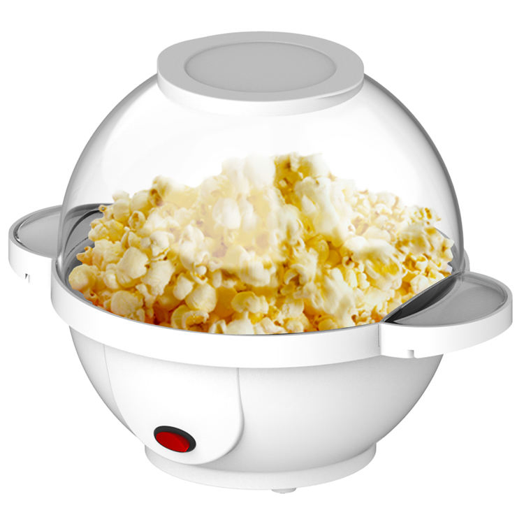Electric Hot Oil Popcorn Popper Machine 3 Quarts Fast Heat up Stirring Popper with Nonstick Plate Dishwasher Safe