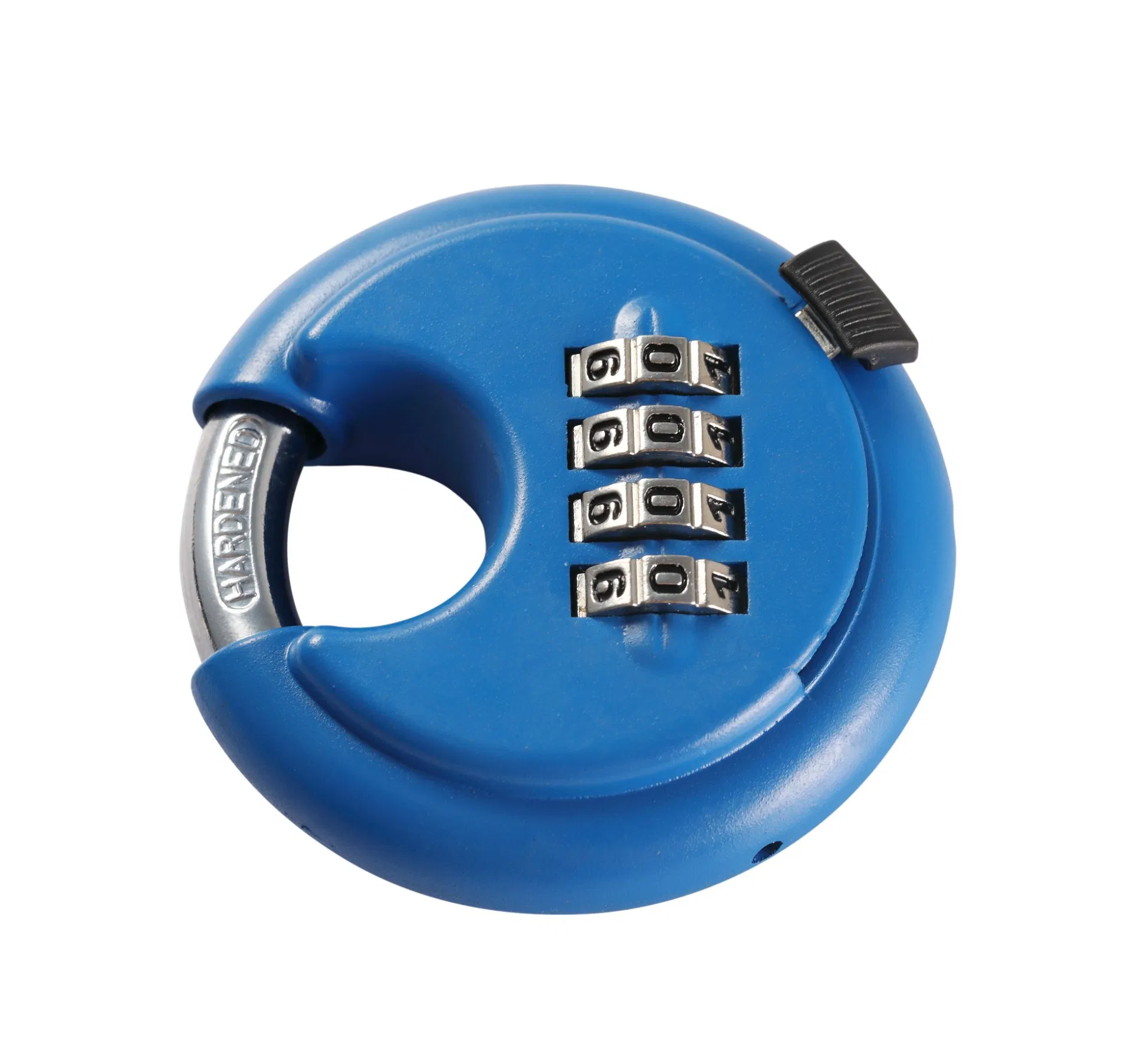 Anli Digit Combination Disc Small Round Padlock with Shielded Hardened Shackle