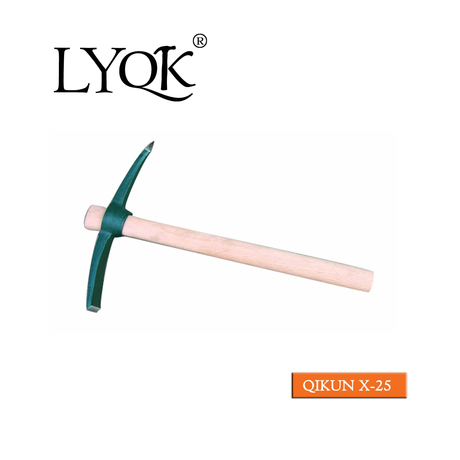 X-20 High Quality Rail Steel 65mn Agriculture Farm Garden Hardware Hand Tools Pick Head Mattock Pickaxe