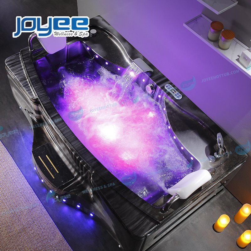Угловая акриловая ванна с гидромассажем Joyee