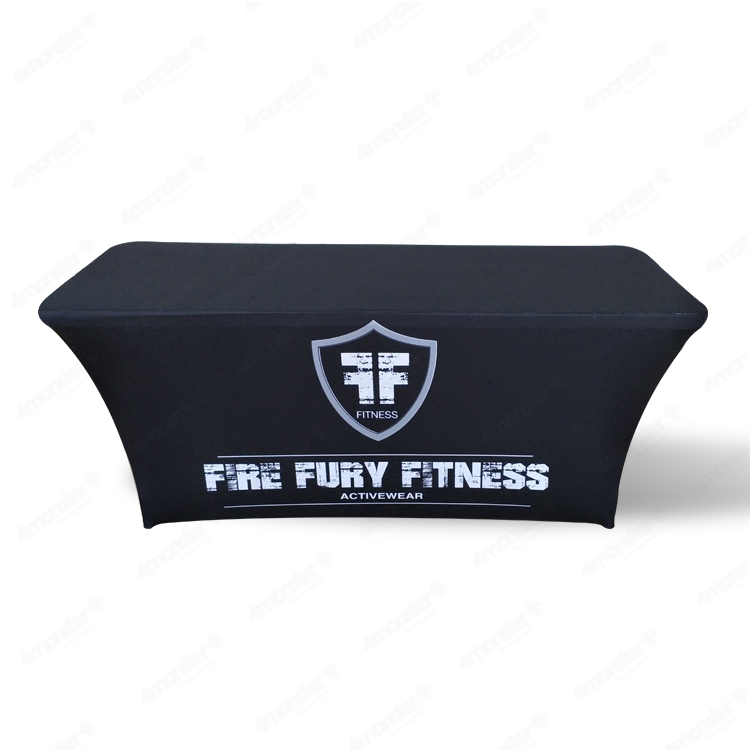 Custom Design Trade Show Fitted Table Cover