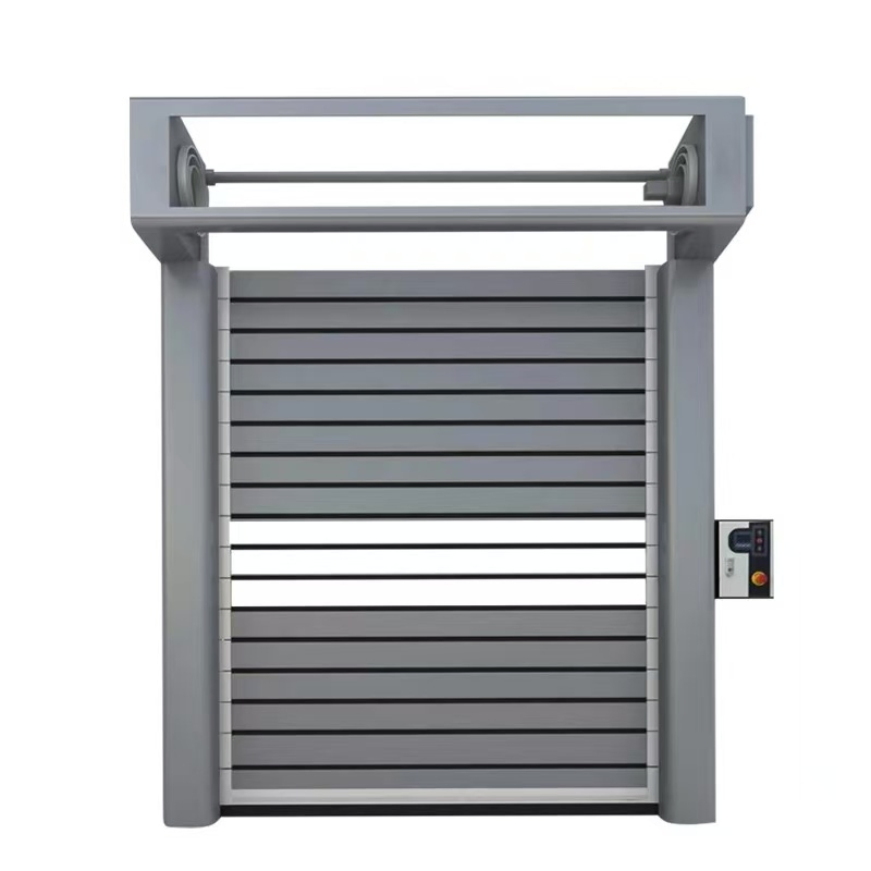 Heavy-Duty Automatic Security Rolling Intelligent High-End Garage Roller Shutter High Speed Spiral Roll up Door
