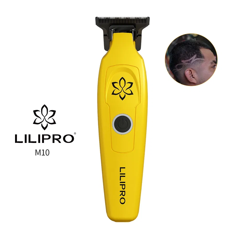 Lilipro M10 Premium Barber Tools 7000rpm PRO Zero Clearance Blade Trimmer Wireless Rechargeable