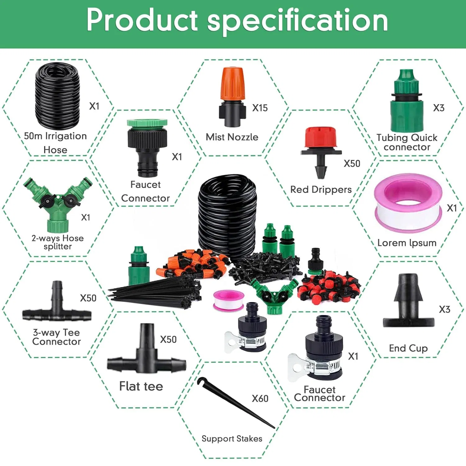 Automatic Garden Greenhouse Farm Watering Kits