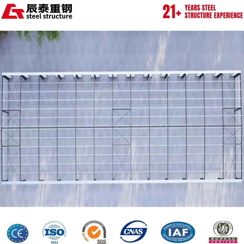 New Design Flameproof Prefabricated Multi-Functional H Steel Frame for Steel Structure Buildings
