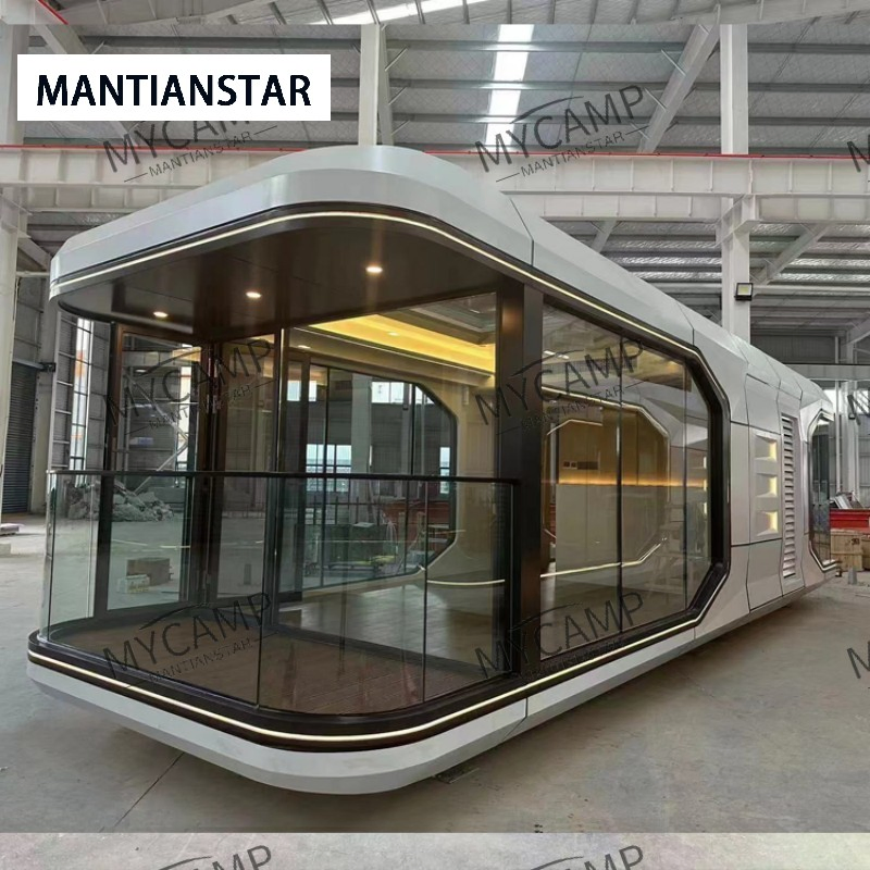 House Space Capsule Hotel Container Home Container House Vessel Space Modern Prefab Houses