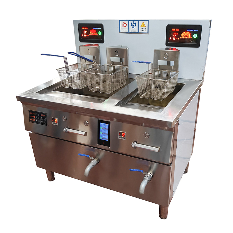 Stainless Steel 1-Tank Fryer with Eco-Friendly Operation for Restaurants