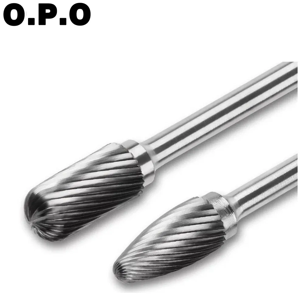 Factory Sale Deburring Tool of 6mm Shank Diameter Tungsten Carbide Rotary Burrs Rotary File Cutter