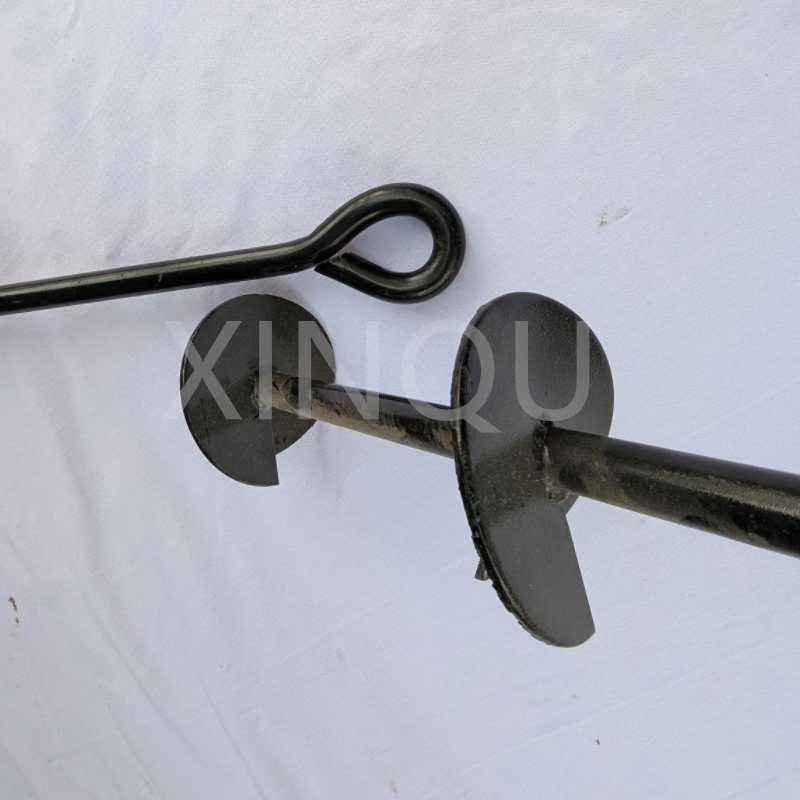 Стальной спиральный якорь-грунтозацеп 15 дюймов