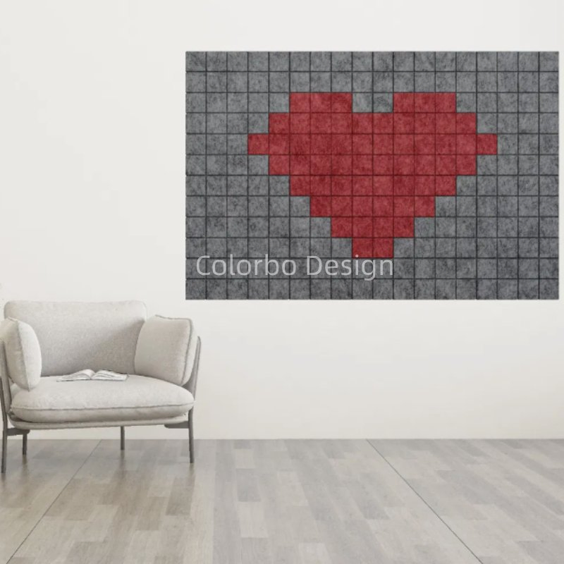 1200*300mm PET Acoustic Tiles PET Acoustic Panel Walls