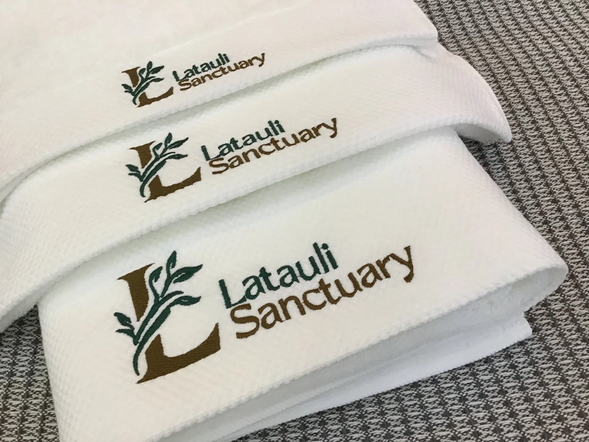 Wholesale Custom Embroidery Logo Custom Cotton Towel Sets