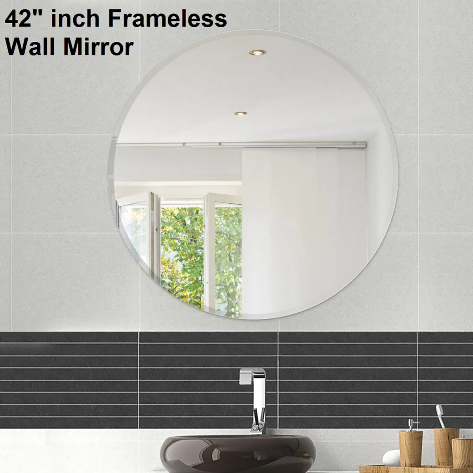 Sinoy Hair Salon Mirror for Decoration in Customer Size