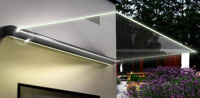 Cantilever Glass Roof Ideas - Vordacher