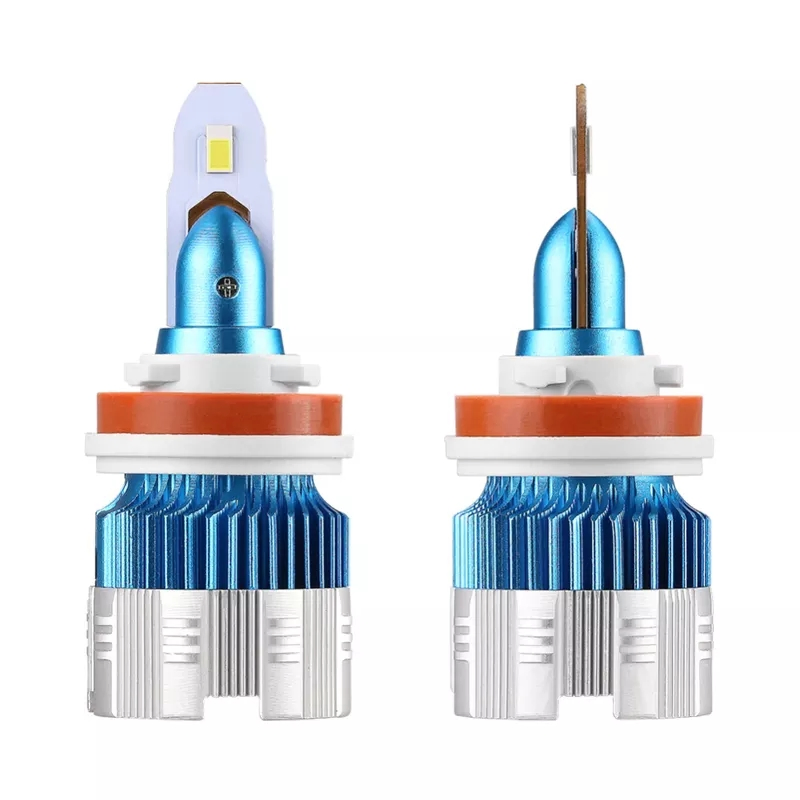 Миниатюрная светодиодная фара H11 H7 H4, 36W/48W