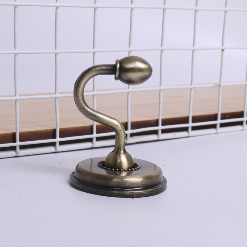 Zinc Alloy Door Window Hooks Curtain Tiebacks Decorative