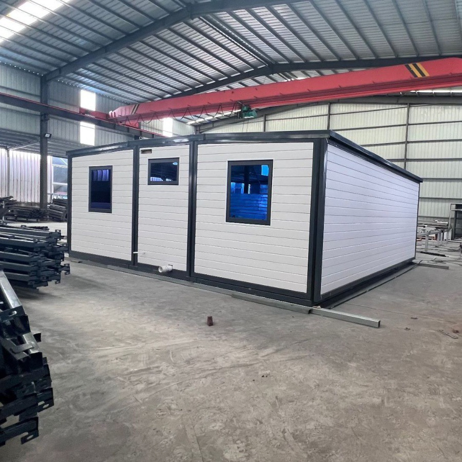 20FT Modern Granny Flat Trailer 2 Bedroom Luxury Predfabricated Container Homes Tiny House