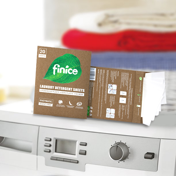 Fnc768 Finice Eco Friendly Laundry Detergent Strips Paper Laundry Detergent Sheets