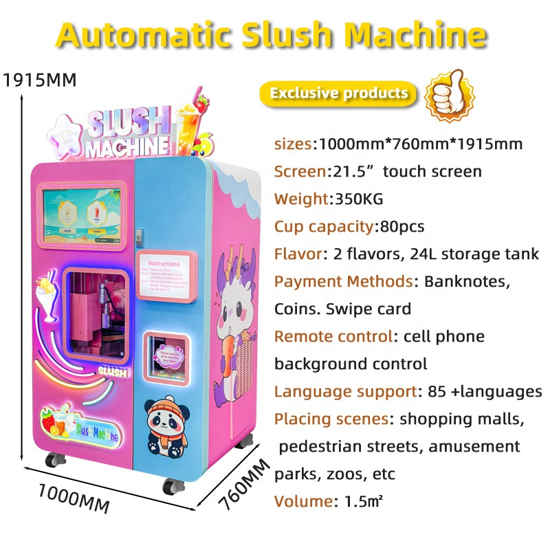 High Quality Frozen Drink Machine Commercial Slush Vending Machine Granita Maker Manufacturer